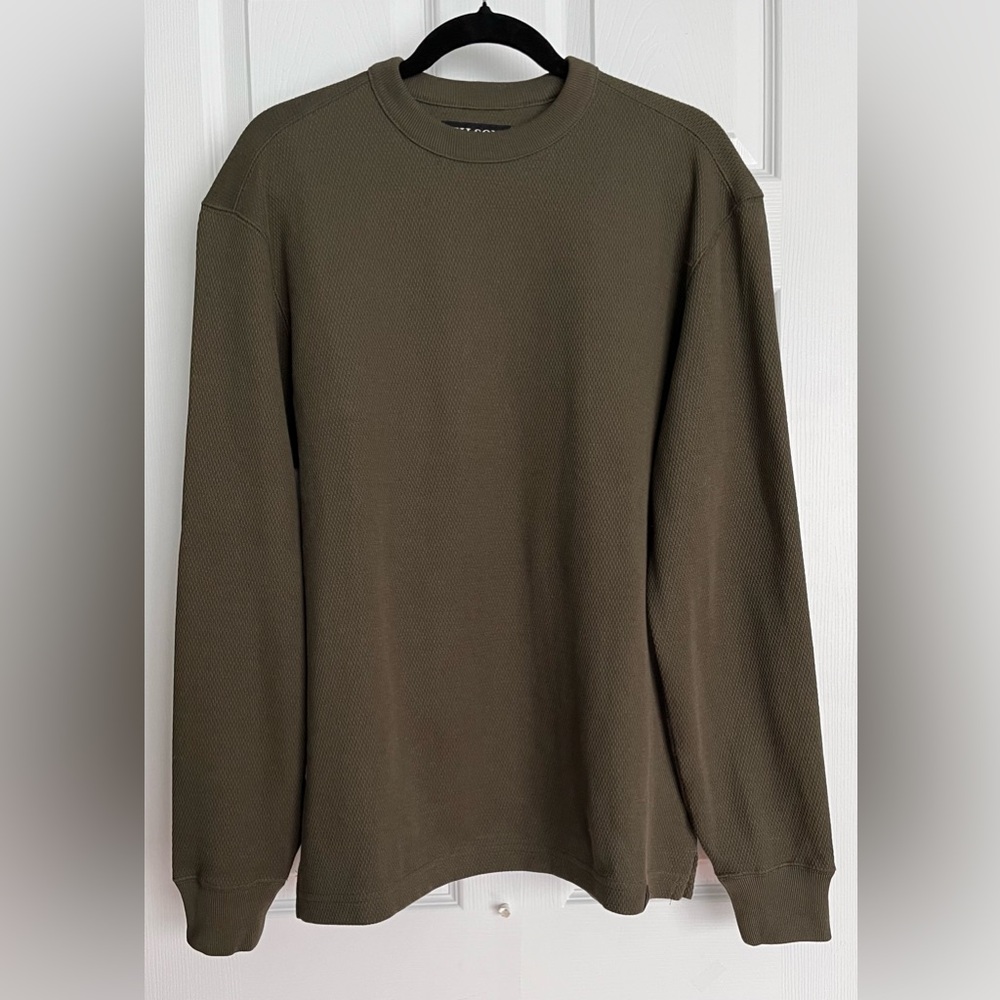 Filson, Men’s Waffle knit thermal crew neck, size M